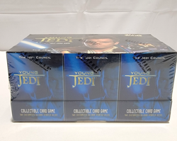 Young Jedi The Jedi Council Starter Deck Display Sealed 12 60-Card Starter Sets - Image 1