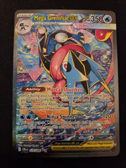 Pokemon TCG Mega Greninja Ex 116/086 Chaos Rising Special Illustration Rare MINT - Image 1