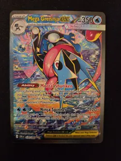 Pokemon TCG Mega Greninja Ex 116/086 Chaos Rising Special Illustration Rare MINT - Image 3