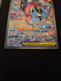 Pokemon TCG Mega Greninja Ex 116/086 Chaos Rising Special Illustration Rare MINT - Image 5