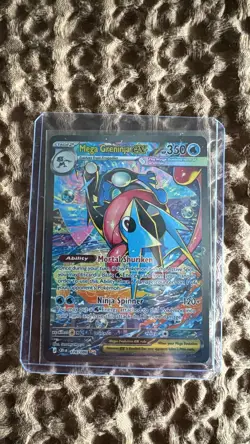 Pokemon TCG Mega Greninja ex 116/086 Special Illustration Rare Chaos Rising - Image 1