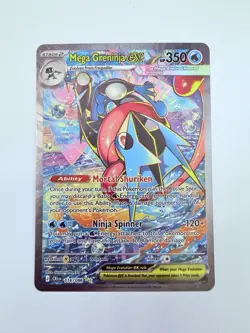 Mega Greninja ex SIR 116/086 Chaos Rising Special Illustration Rare Pokemon TCG - Image 1