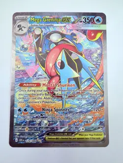 Mega Greninja ex SIR 116/086 Chaos Rising Special Illustration Rare Pokemon TCG - Image 2