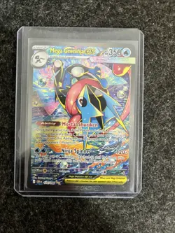 Pokemon TCG Mega Greninja ex 116/086 Special Illustration Rare Chaos Rising - Image 1