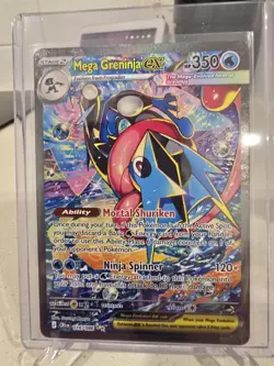 Pokemon TCG Mega Greninja ex 116/086 Special Illustration Rare Chaos Rising - Image 1