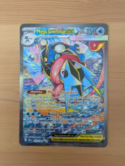 Pokemon TCG Mega Greninja Ex 116/086 Chaos Rising Special Illustration Rare NM - Image 1