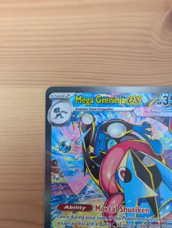 Pokemon TCG Mega Greninja Ex 116/086 Chaos Rising Special Illustration Rare NM - Image 2