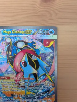 Pokemon TCG Mega Greninja Ex 116/086 Chaos Rising Special Illustration Rare NM - Image 3