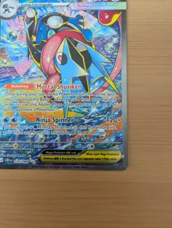 Pokemon TCG Mega Greninja Ex 116/086 Chaos Rising Special Illustration Rare NM - Image 4