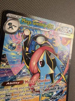 Mega Greninja ex SIR 116/086 Chaos Rising Special Illustration Rare Pokemon TCG - Image 5
