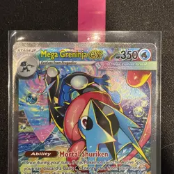 Mega Greninja ex SIR 116/086 Chaos Rising Special Illustration Rare Pokemon TCG - Image 3