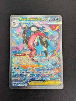 Pokemon TCG Mega Greninja ex 116/086 Special Illustration Rare Chaos Rising - Image 1