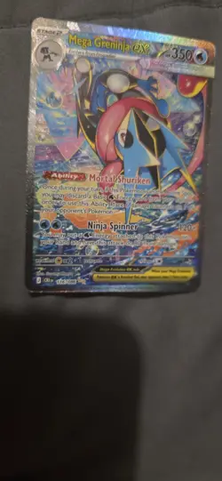 Mega Greninja EX 116/086 Chaos Rising Special Illustration Rare Pokemon TCG NM - Image 5