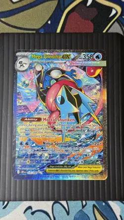 Mega Greninja ex SIR 116/086 Chaos Rising Special Illustration Rare Pokemon TCG - Image 1