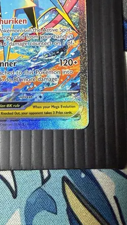 Mega Greninja ex SIR 116/086 Chaos Rising Special Illustration Rare Pokemon TCG - Image 3