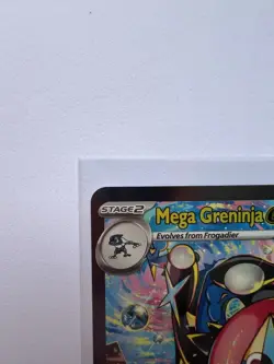 Chaos Rising Mega Greninja EX Special Illustration Rare 116/086 TCG Pokemon NM - Image 3