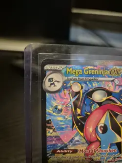 Mega Greninja ex SIR 116/086 Chaos Rising Special Illustration Rare Pokemon TCG - Image 4