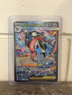 Mega Greninja ex SIR 116/086 Chaos Rising Special Illustration Rare Pokemon TCG - Image 1