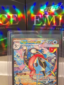 Mega Greninja ex SIR 116/086 Chaos Rising Special Illustration Rare Pokemon TCG - Image 4