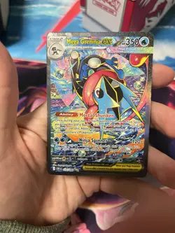 Pokemon TCG Mega Greninja ex 116/086 Special Illustration Rare Chaos Rising - Image 3