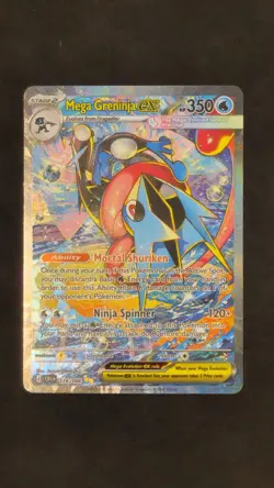 Pokemon TCG Mega Greninja Ex Chaos Rising 116/086 Special Illustration Rare ✨ - Image 3