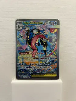 Mega Greninja ex SIR 116/086 Chaos Rising Special Illustration Rare Pokemon TCG - Image 1