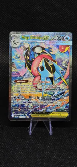 Mega Greninja ex SIR 116/086 Chaos Rising Special Illustration Rare Pokemon TCG - Image 1