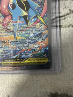 Mega Greninja ex SIR 116/086 Chaos Rising Special Illustration Rare Pokemon TCG - Image 5