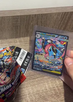 Mega Greninja ex SIR 116/086 Chaos Rising Special Illustration Rare Pokemon TCG - Image 1