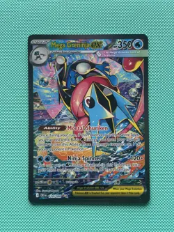 Mega Greninja ex SIR 116/086 Chaos Rising Special Illustration Rare Pokemon TCG - Image 1
