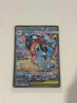 Mega Greninja ex SIR 116/086 Chaos Rising Special Illustration Rare Pokemon TCG - Image 2