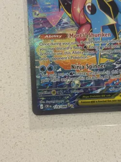 Mega Greninja ex SIR 116/086 Chaos Rising Special Illustration Rare Pokemon TCG - Image 5