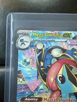 Mega Greninja ex SIR 116/086 Chaos Rising Special Illustration Rare Pokemon TCG - Image 4
