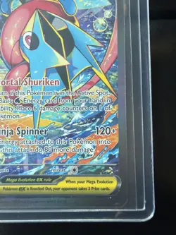 Mega Greninja ex SIR 116/086 Chaos Rising Special Illustration Rare Pokemon TCG - Image 5