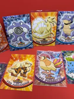 1999 Pokemon Topps NON-HOLO TV Animation Edition - 13 Card Lot - LP & MP - Image 4