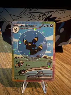 BUBBLE UMBREON EX POKEMON CARD - * FAN ART * MEW FRIENDS - Image 1