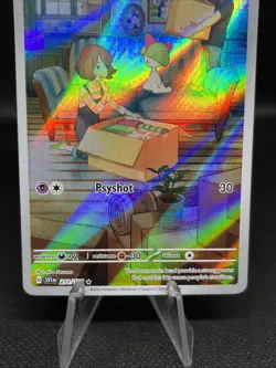 Pokemon TCG Ralts 211/198 Scarlet & Violet Base Set Illustration Rare Card - NM - Image 3