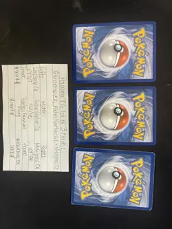Pokemon TCG 3 Card Bundle Alolan ninetales GX GarchompEx MetagrossEX - Image 5