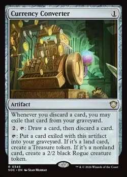 1x Currency Converter NM Eng MTG - Secrets of Strixhaven Commander - Image 1