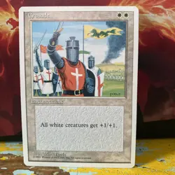 MTG Crusade 4th Edition X1 NM - Image 1