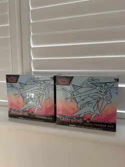 Chaos Rising Pokemon Centre ETB X2 Factory Sealed Brand New - Image 1