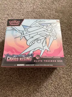 Chaos Rising Pokemon Centre ETB Factory Sealed Brand New - Image 1