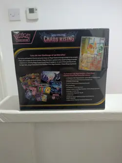 Pokemon Chaos Rising Pokemon Centre ETB Factory Sealed Brand New In Hand UK - Image 3