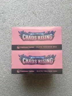 2x Pokemon Chaos Rising Pokemon Centre ETB - Brand New, Factory Sealed - Image 2