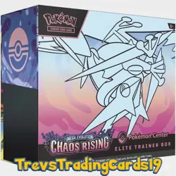Pokemon Centre Chaos Rising ETB Elite Trainer Box Brand New Factory Sealed - Image 1