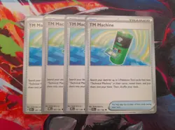 [4x Playset] TM Machine 181/182 SV10: Destined Rivals (DRI) Pokemon TCG - Image 1