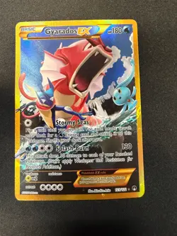 Pokemon Gyarados EX Secret Rare Holo Breakpoint 123/122 180 MP - Image 1