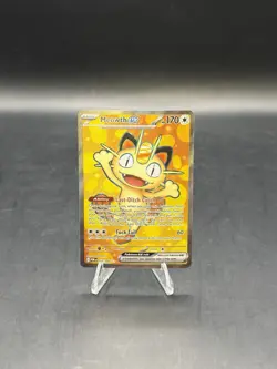 Pokemon TCG Meowth ex 107/088 Ultra Rare Full Art Holo 170HP English - Image 1