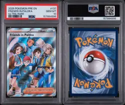 Prismatic Evolutions Friends in Paldea 137/131 PSA 10 - Image 1
