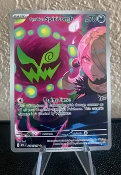 Pokemon TCG: Cynthia's Spiritomb 244/217 Me: Ascended Heroes - Image 1